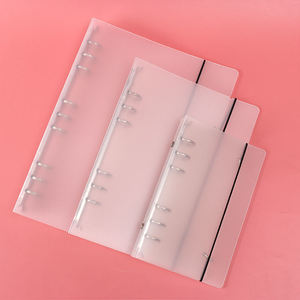 Wholesale A4 A5 B5 Notebook <strong>Planner</strong> Notebook Diary Inside Filler Papers Inner Page Frosted Transparent Binder Notebooks Cover - Product Image 3