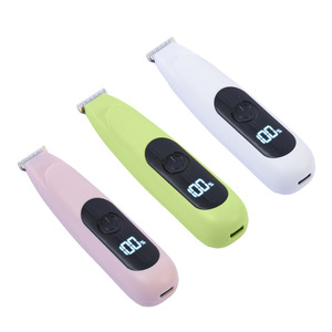 OEM Pet Local Hair Trimmer 18mm Ceramic Blade LED Display Rechargeable <b>For</b> <b>Dog</b> Cat Grooming - Product Image 5