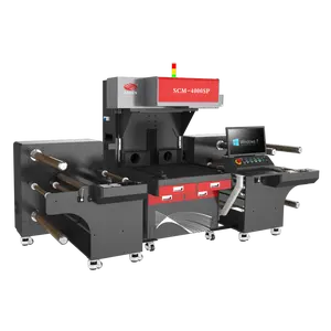 SUNIC facile da usare macchina per il taglio di pellicola di trasferimento di calore per l'industria dell'abbigliamento macchina da stampa laser