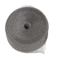 Maille tricotée en acier inoxydable de 5 po x 32 pi pour filtre gaz-liquide, contrôle des parasites, escargots/serpents/rats, service de découpe disponible