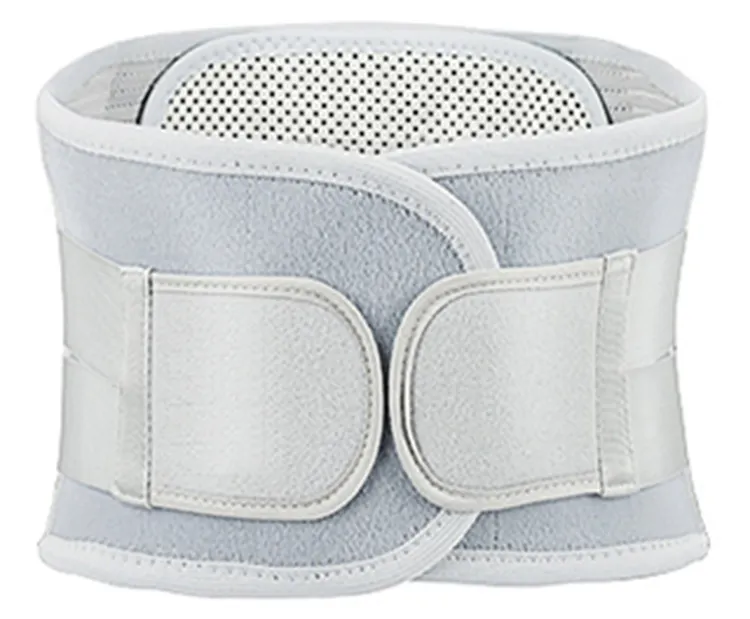 Full Pain Releif Medical Breathable Plate Waist Lower Back Support Brace Belt