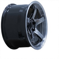 Nouvelle jante en alliage d'aluminium forgé 6061-T6, 120 mm PCD ET 50 Offset, lèvre polie, à rayons fendus, pour remplacement et personnalisation de voiture