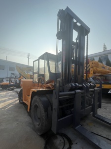 Used TCM FD200 Japan Diesel Counterbalance Forklift 20 Ton Restaurant Material Handling Transport-6 Months Warranty - Product Image 2