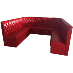 高级定制家具欧式皮革俱乐部组合沙发套装夜总会KTV休息室沙发 - Product Image 1