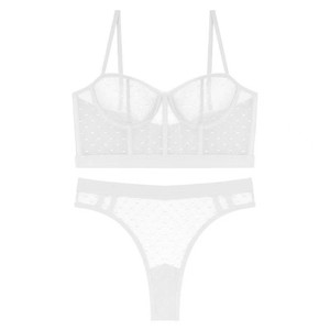 Ultra Thin See-through Lace Lingerie <b>Set</b> Mesh Underwear Triangle Bralette Womens <b>Sexy</b> <b>Bra</b> and Panty <b>Sets</b> - Product Image 4
