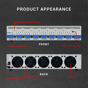 Heltec Energy Probador de Baterías Híbridas de 8 Canales y 5A, 7.2/9.6/14.4V para NiMH Prius, Analizador y Ecualizador HT-ED05AC8V20 Compatible Wi - Product Image 3