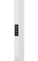 Lampe de sol LED pour le soin des yeux avec lumière à spectre complet, corps en alliage d'aluminium, luminosité et température de couleur réglables pour la chambre à coucher