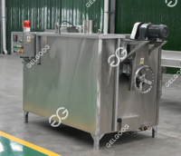 Machine automatique à torréfier les noisettes de cajou Machine multifonctionnelle à éplucher et à rôtir les cacahuètes Machine à torréfier les cacahuètes Tambour à gaz