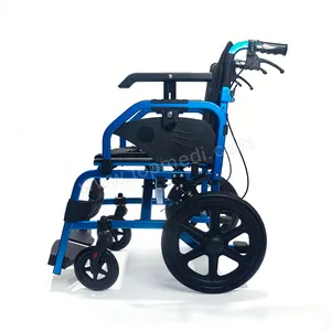 하이 엔드 재활 장비 드롭 백 핸들 수동 휠체어와 알루미늄 스몰 사이즈