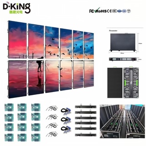 Écran LED de scène 3*2m, mur vidéo LED P2.6, écran LED extérieur, écran de location, IP65, 7680Hz, panneaux LED en aluminium moulé sous pression 500*1000mm - Product Image 1
