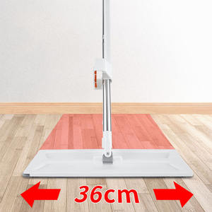 Fregona <span class=keywords><strong>de</strong></span> microfibra para tableta, limpiaparabrisas <span class=keywords><strong>de</strong></span> autolimpieza, mango plegable, limpieza del hogar gratis para lavado <span class=keywords><strong>de</strong></span> manos, fregona plana grande perezosa, <span class=keywords><strong>precio</strong></span> FOB - Product Image 3