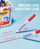 Joycat – Ensemble de stylos à pointe fine pour aquarelle, marqueurs lavables en ABS, pour enfants de 2 ans et plus, fournitures d'art éducatives, vente en gros