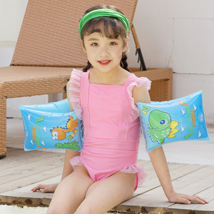 Unicorn And Flamingo <b>Inflatable</b> Swimming Sleeves For Kids Pink Cartoon <b>Floats</b> Child Water Toys PVC Material - Product Image 2