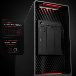 Station de travail tour ThinkStation P920 double Xeon DDR4 PCIe pour CAO, rendu 3D, simulation, fourniture OEM 1. Traitement de double socket avec Su - Product Image 5