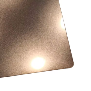 Panel de Acero Inoxidable con Acabado Arenado EX921 para Decoración de Paredes Interiores Comerciales - Product Image 1