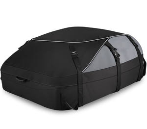 Free sample Custom Large Capacity Car Roof <b>Top</b> Bag Heavy Duty <b>PVC</b> 500D <b>PVC</b> Tarpaulin Car Roof Carrier Topper Reinforced Straps - Product Image 1