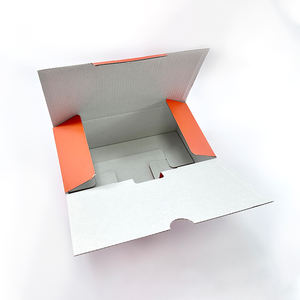 กล่องกระดาษลูกฟูกคราฟท์คุณภาพสูงแบบกำหนดเอง พร้อมลายนูน ดีไซน์นำกลับมาใช้ใหม่ได้ โลโก้สีตามสั่ง พับได้ สำหรับบรรจุภัณฑ์ - Product Image 6