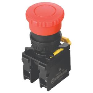 Interrupteur à bouton-poussoir à commande au pied IP65 en plastique 6A 1NO/1NC Interrupteur de commande industriel à paume - Product Image 3