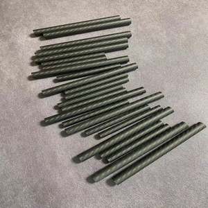 拡張バトンカーボンファイバーチューブ無煙炭ライトベア高圧テレスコピックプロフェッショナル - Product Image 4