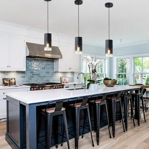 <strong>Battery</strong> Operated Pendant <strong>Light</strong>,Black <strong>Battery</strong> <strong>Ceiling</strong> <strong>Light</strong> Fixtures With Rechargeable Bulbs 10 Colors Modes Remote Dimmable - Product Image 2