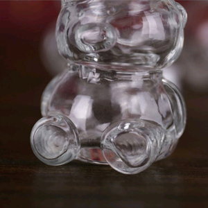 Mini tarros <span class=keywords><strong>de</strong></span> vidrio <span class=keywords><strong>de</strong></span> 50ml con tapa <span class=keywords><strong>de</strong></span> rosca, contenedor <span class=keywords><strong>de</strong></span> vidrio con forma <span class=keywords><strong>de</strong></span> oso con <span class=keywords><strong>corcho</strong></span> <span class=keywords><strong>de</strong></span> madera <span class=keywords><strong>para</strong></span> regalo, artesanía <span class=keywords><strong>de</strong></span> vidrio <span class=keywords><strong>para</strong></span> decoración dulce, venta al por mayor - Product Image 3