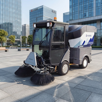 Balayeuse routière électrique multifonctionnelle nouvelle génération, autopropulsée, avec bac à haute capacité et une puissance de 7500 W