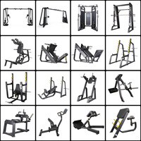 CZ EM1002 Équipement de musculation professionnel à charge libre pour salle de sport, incluant Appareil Reverse Fly, Rack à squats, Leg Press et Appareil de musculation pectorale