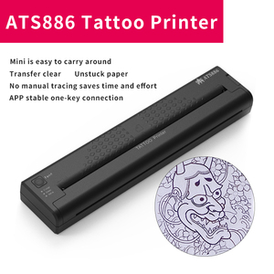 Wireless Battery Thermal Tattoo Transfer <b>Printer</b> Portable Clear Stencil <b>Printer</b> Copier Machine <b>for</b> Tattoo Studio - Product Image 2