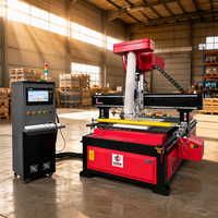 Routeur CNC à carrousel YD Premium ATC pour la production de placards haut de gamme avec lit de travail à changeur d'outils automatisé avancé