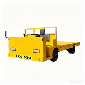 รถบรรทุกไฟฟ้าแบบไม่มีรางนำทาง ระยะทางวิ่ง 45 กม. กำลังมอเตอร์ 25 กิโลวัตต์ มอเตอร์ AC แบบกำหนดเอง 220 โวลต์ ชาร์จไฟบ้านได้ ใช้สำหรับขนส่งในคลังสินค้า - Product Image 4