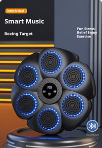 Objetivo de Boxeo Inteligente con Forma de Flor de Ciruelo de Seis Puntos, Dispositivo de Entrenamiento de Reacción para Interiores, Objetivo de Fitness - Product Image 2