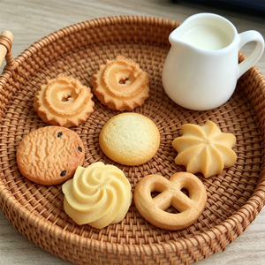 Modèles de biscuits en PVC, pièces décoratives assorties pour biscuits, artisanat DIY, garniture de dessert écologique, ornement alimentaire, doré, adorable et sucré - Product Image 1
