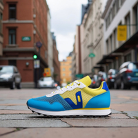 Baskets décontractées pour hommes avec logo personnalisé Chaussures de course et de marche populaires et tendance en plein air Style sportif antidérapant pour les couples