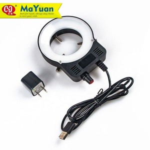 Matt Bìa Mềm Ánh Sáng Có Thể Điều Chỉnh Điện Illuminator LED Vòng Ánh Sáng Cho Kính Hiển Vi Magnifier - Product Image 1