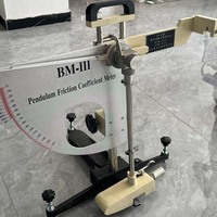 Medidor de Resistencia al Deslizamiento de Péndulo BM-III EN1097-8 BS812, Detector del Coeficiente de Fricción de Superficies Viales para Carreteras y Aeropuertos