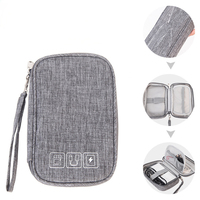 Sac de rangement électronique étanche Portable étui de câble de charge de voyage organisé pour chargeurs adaptateurs câbles
