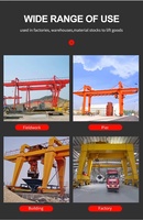 Grue de tunnelisation de type DMG Wanlong avec moteur PLC, capacité nominale de 400 tonnes, hauteur de levage de 26 m, moment de levage de 500 tonnes, 34 m