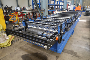 마키나 파라 직물 Ondulada 알루아연 칼라미나 기 골판지 알루미늄 제조 기계 - Product Image 2