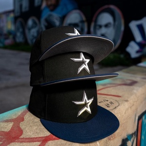 Cappellino da Baseball Vintage Hip Hop a 6 Pannelli con Visiera Piatta, Stile Casual e Sportivo, <span class=keywords><strong>Cinquanta</strong></span> Modelli Disponibili - Product Image 3