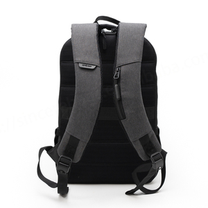 Mode décontracté loisirs Smart lycée USB sac à dos pour ordinateur portable étanche fermeture à glissière motif géométrique - Product Image 4