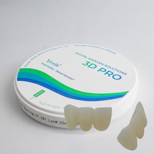 زركونيا ثلاثية الأبعاد عالية الجودة ومتينة ذات نفاذية ضوئية عالية من نوع Vsmile HappyZir مقاس 10 مم للاستخدام في طب الأسنان بتقنية CAD/CAM - Product Image 6