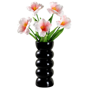 Jarrón de Cerámica Mystic Arts 7401, Glaseado, Decoración Moderna y Minimalista para Sala de Estar o Comedor - Product Image 5