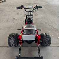 Kart Eléctrico de Tres Ruedas Directo de Fábrica, Batería de Litio de Larga Duración, Neumáticos Anchos, Kart Eléctrico Recreativo Todoterreno