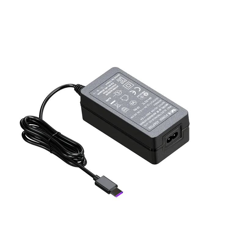 여러 포트 65w 120 와트 120w 19.5v 3.33a 유형 c usb c 노트북 충전기 20v 6a 데스크탑 어댑터 dell acer sony hp