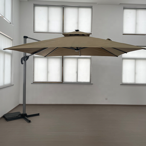 Gran oferta, sombrilla <span class=keywords><strong>romana</strong></span> con logotipo personalizado impreso para muebles de Patio, jardín, parque, uso para restaurante, patio, Hotel, stock de fábrica - Product Image 5