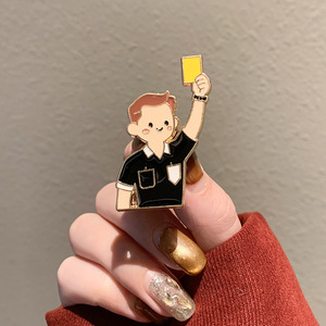 Spilla Distintiva in Metallo Smaltato Personalizzata per Calciatori - Spille Smaltate per Giocatori di Calcio per Merchandising per Tifosi e Collezionabili Sportivi - Product Image 6