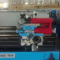 Tour à métaux manuel CD6260C 1500 mm, tour universel horizontal de moyenne capacité, moteur 7,5 kW pour le travail des métaux
