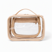KONCAI étui à cosmétiques accessoires de maquillage boîte à ongles organisateur de boîte de vanité sac de pinceaux de maquillage