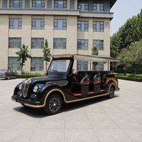 Modelo popular Electric Tour Car Vintage Classic Car Tour Bus Electric Sightseeing Vehicle