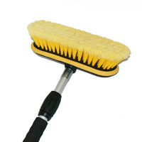 Brosse de lavage de voiture, tête de nettoyage, poils longs et doux, plastique télescopique, accessoires durables, modèles illimités, nettoyage